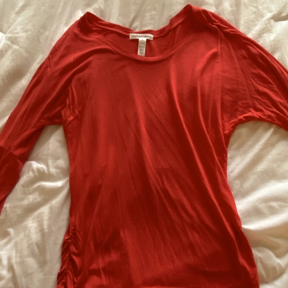 Coral color blouse size M good condition